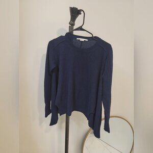 STELLA MCCARTNEY Cashmere Virgin Wool Asymmetric Sweater Sz 40
